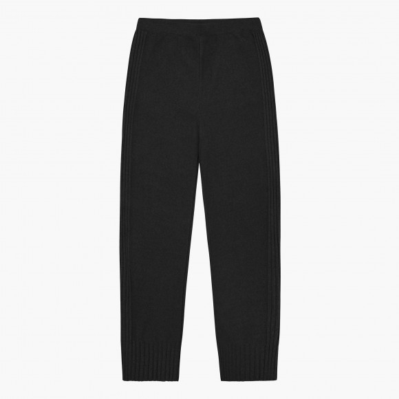 Luka Knitted Pants in Charcoal | The Collaborative Store