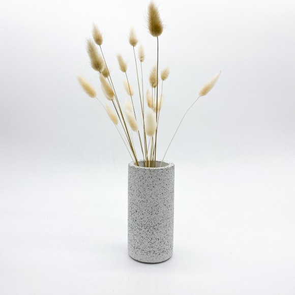 White Granite Vase  | The Collaborative Store