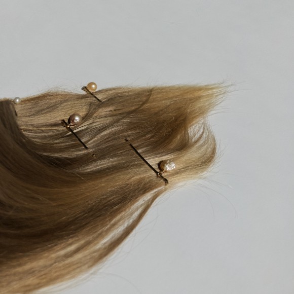 Rosebud Pearl Hair Pin | The Collaborative Store