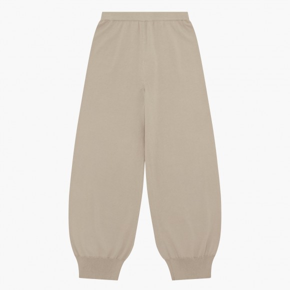 Dansu Knitted Trousers in Taupe | The Collaborative Store