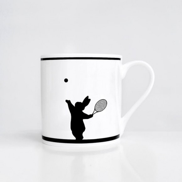 Tennis Rabbit Mug | The Collaborative Store