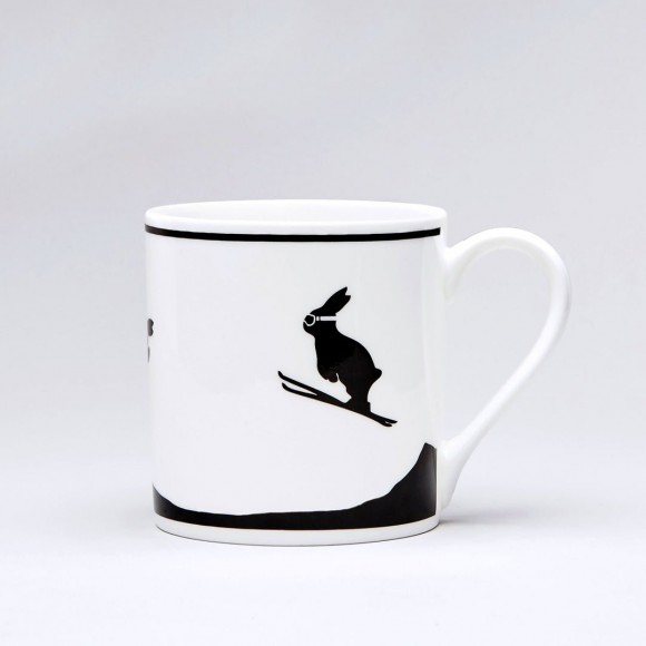 Ski Jumping Rabbit Mug | The Collaborative Store