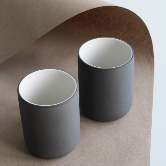 Coffee Cup in Dark Grey | The Collaborative Store