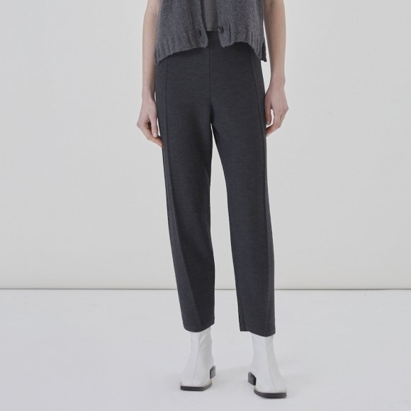 Palla Knitted Trousers in Charcoal | The Collaborative Store