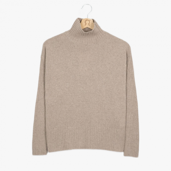 Erminia Recycled Cashmere Sweater in Sand | The Collaborative Store