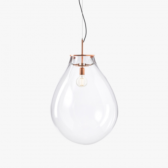 Crystal Tim Pendant in Copper, Large | The Collaborative Store