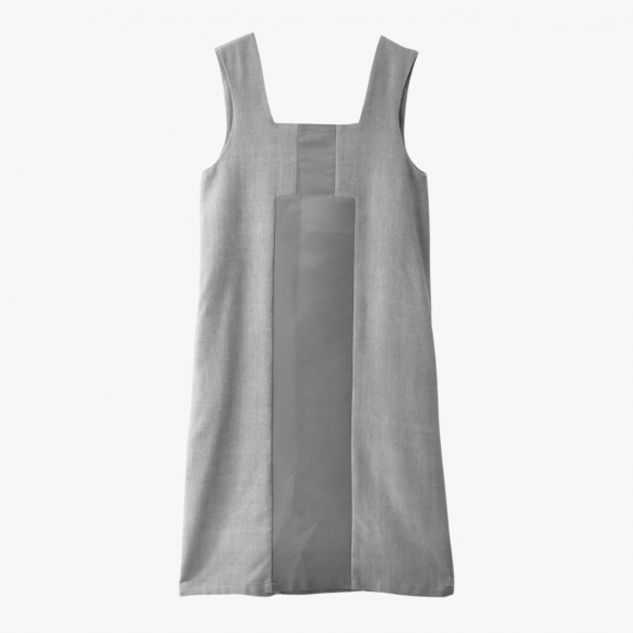 Raw Silk Sleeveless Midi Dress | The Collaborative Store