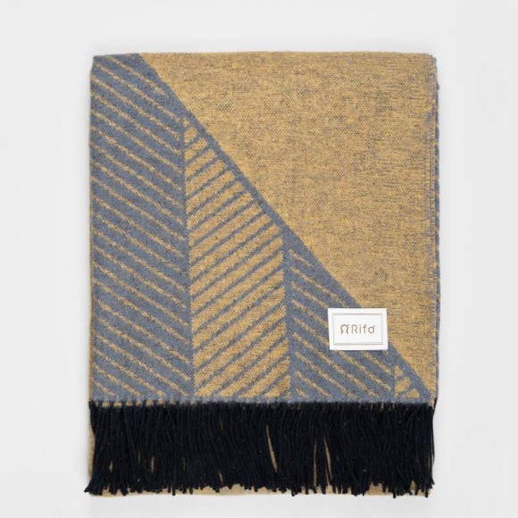 Paco Brushed Recycled Cotton Throw | The Collaborative Store